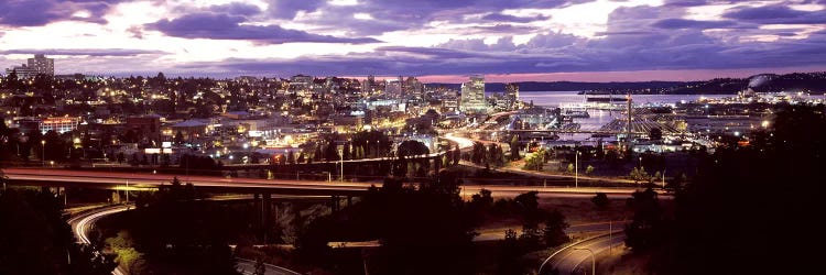 Aerial view of a city, Tacoma, Pierce County, Washington State, USA 2010 by Panoramic Images wall art