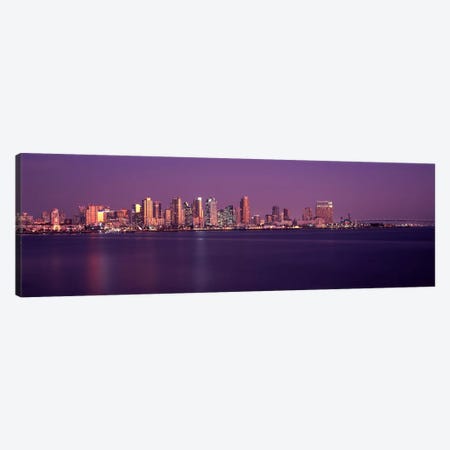 Buildings at the waterfront, San Diego, California, USA 2010 #3 Canvas Print #PIM8166} by Panoramic Images Art Print