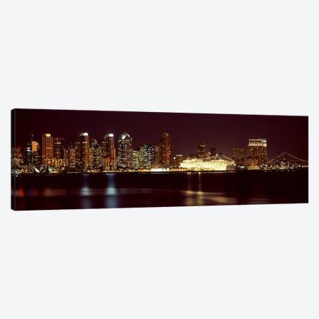 Buildings at the waterfront, San Diego, California, USA 2010 #4 Canvas Print #PIM8167} by Panoramic Images Canvas Art Print