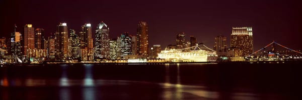 San Diego: Buildings at the waterfront, San Diego, California, USA 2010 #4 by Panoramic Images