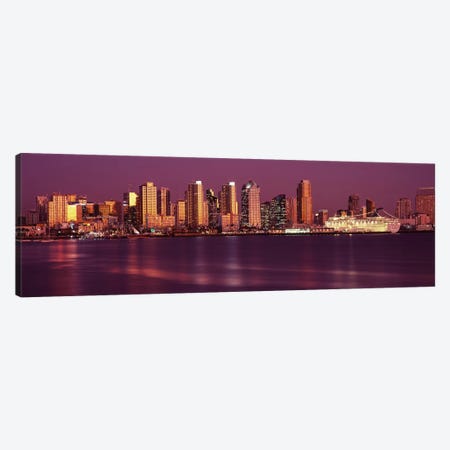 Buildings at the waterfront, San Diego, California, USA 2010 #5 Canvas Print #PIM8168} by Panoramic Images Canvas Artwork