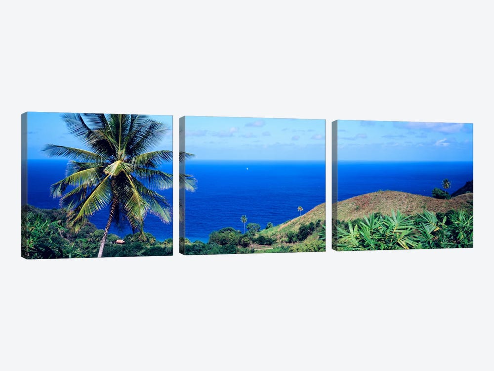 Pigeon Point Tobago by Panoramic Images 3-piece Canvas Art