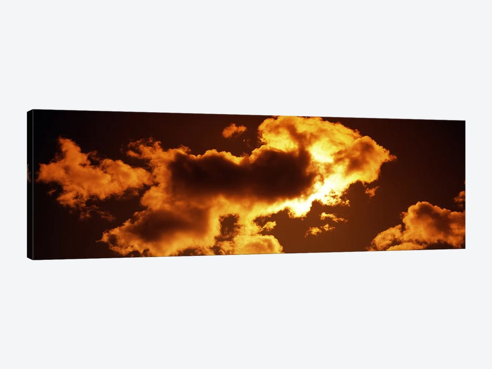 Clouds at sunset by Panoramic Images 1-piece Canvas Wall Art
