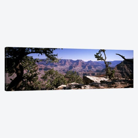 View Of The South Rim From Mather Point, Grand Canyon National Park, Arizona, USA Canvas Print #PIM8191} by Panoramic Images Canvas Print