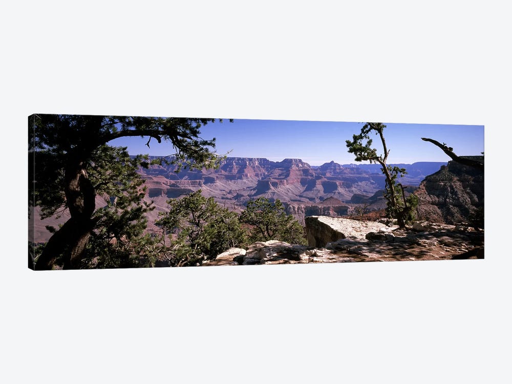 View Of The South Rim From Mather Point, Grand Canyon National Park, Arizona, USA by Panoramic Images 1-piece Canvas Artwork
