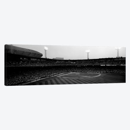 Spectators in a baseball parkU.S. Cellular Field, Chicago, Cook County, Illinois, USA Canvas Print #PIM8207} by Panoramic Images Canvas Artwork