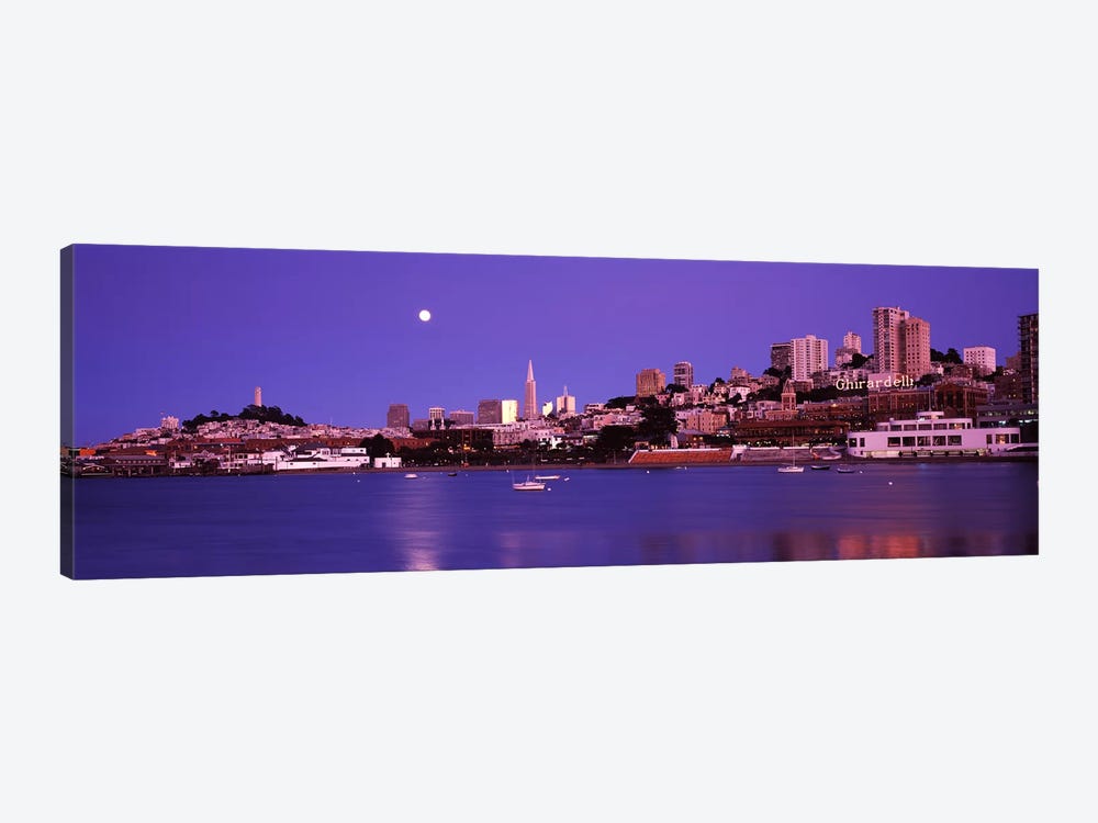 Buildings at the waterfront, San Francisco, California, USA #2 by Panoramic Images 1-piece Canvas Art