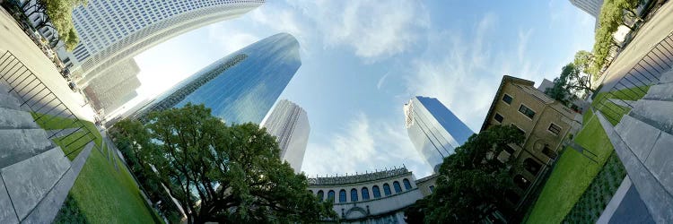 Low angle view of skyscrapersHouston, Harris county, Texas, USA