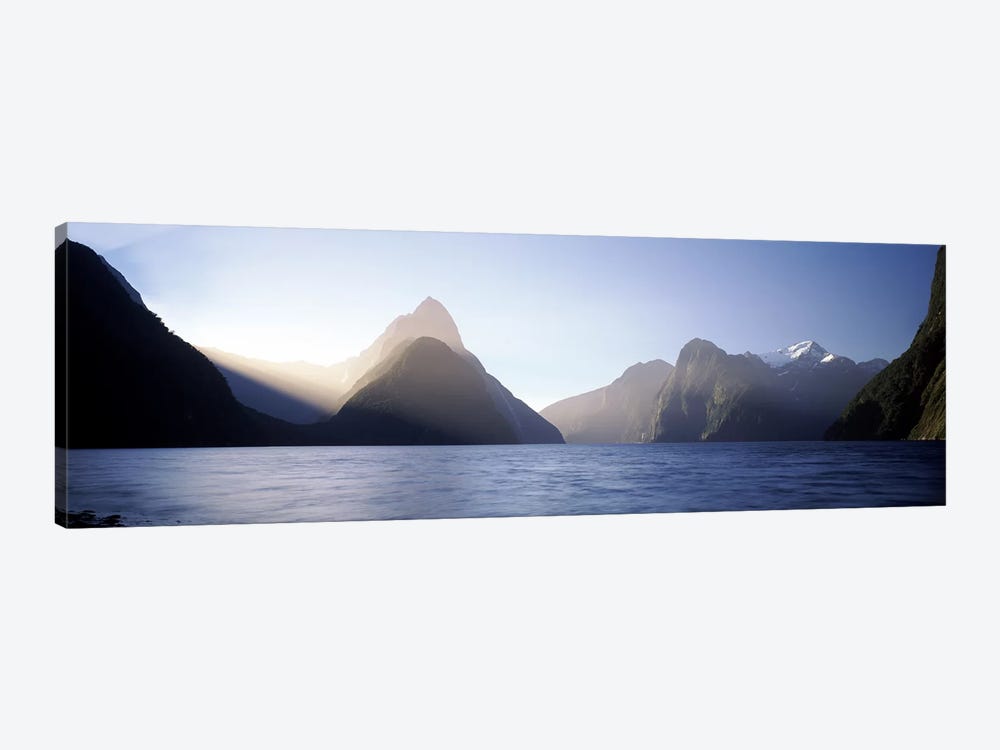 Mitre Peak, Milford Sound, Fiordland National Park, South Island, New Zealand by Panoramic Images 1-piece Canvas Print