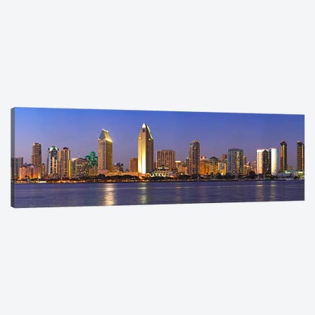 Buildings at the waterfront, San Diego, California, USA 2010 #8 Canvas Print #PIM8234} by Panoramic Images Canvas Print
