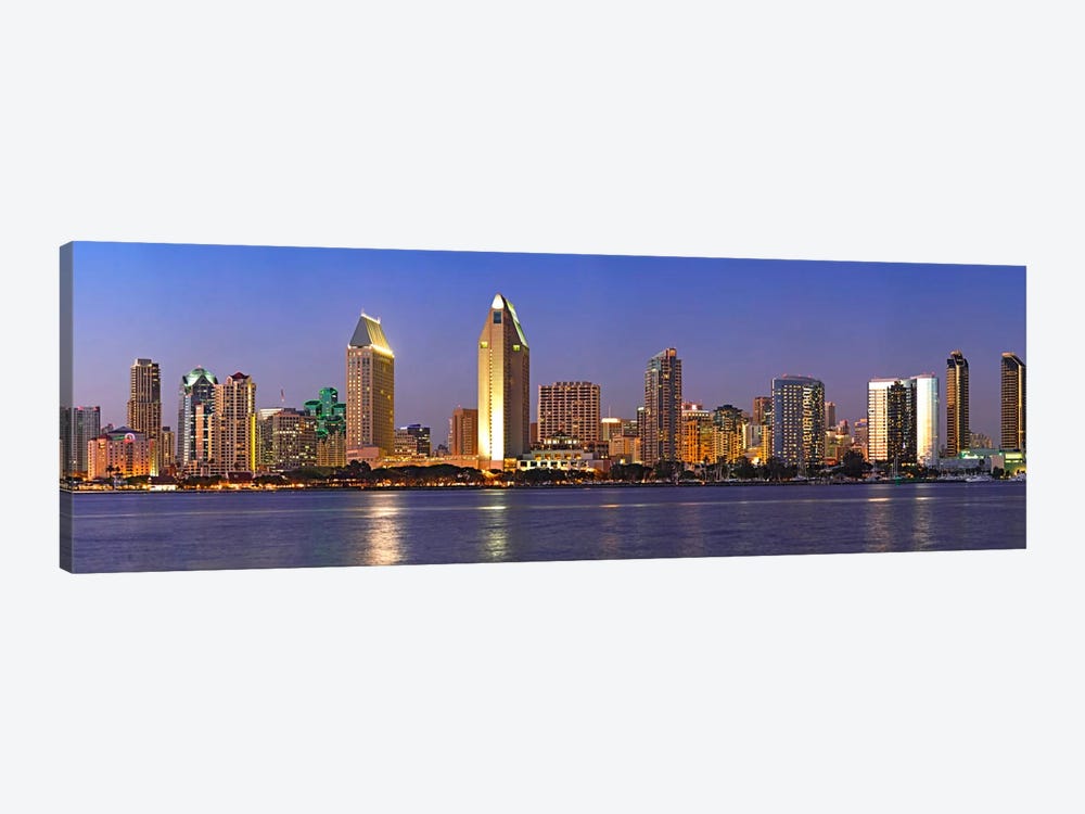 Buildings at the waterfront, San Diego, California, USA 2010 #8 by Panoramic Images 1-piece Canvas Art Print