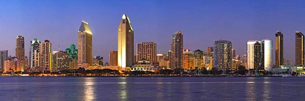 San Diego: Buildings at the waterfront, San Diego, California, USA 2010 #8 by Panoramic Images