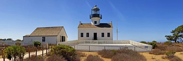 Lighthouse, Old Point Loma Lighthouse, Point Loma, Cabrillo National Monument, San Diego, California, USA