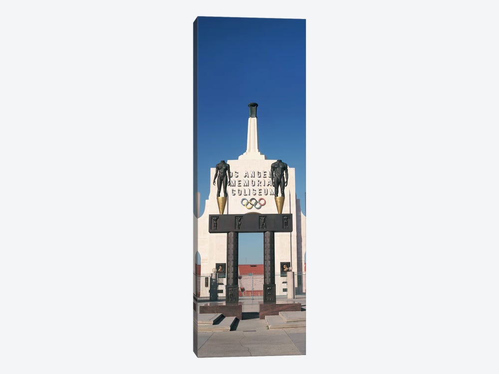 Entrance of a stadium, Los Angeles Memorial Coliseum, Los Angeles, California, USA by Panoramic Images 1-piece Canvas Artwork