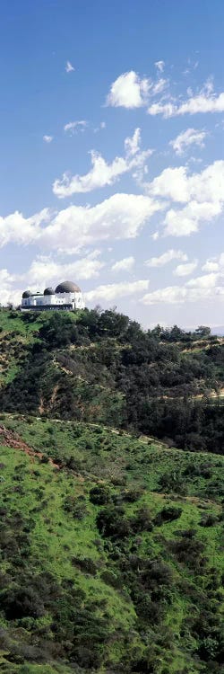 Observatory on a hill, Griffith Park Observatory, Los Angeles, California, USA