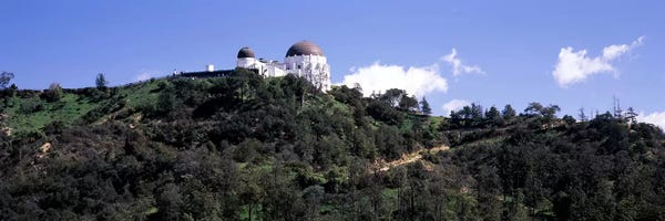 Domes: Observatory on a hill, Griffith Park Observatory, Los Angeles, California, USA #2 by Panoramic Images