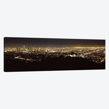 Aerial view of a cityscape, Los Angeles, California, USA 2010 #2 Canvas Print #PIM8281} by Panoramic Images Canvas Art Print