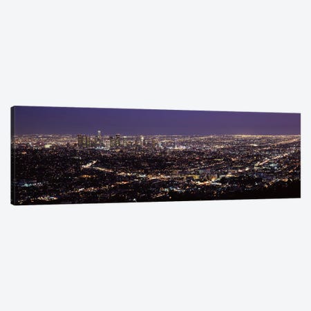 Aerial view of a cityscapeLos Angeles, California, USA Canvas Print #PIM8282} by Panoramic Images Canvas Art Print