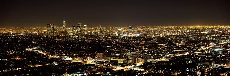 Aerial view of a cityscape, Los Angeles, California, USA 2010 #3 by Panoramic Images wall art