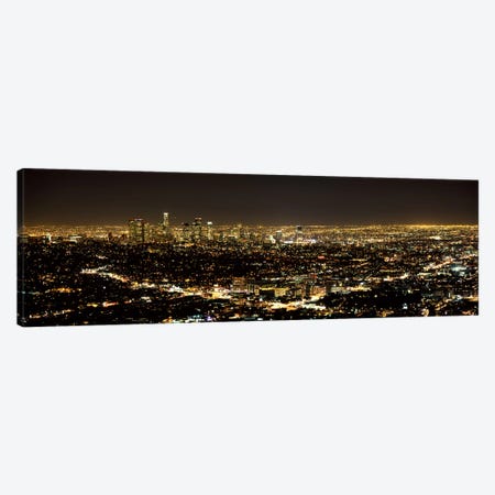 Aerial view of a cityscape, Los Angeles, California, USA 2010 #3 Canvas Print #PIM8283} by Panoramic Images Canvas Print