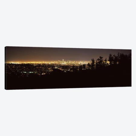 Aerial view of a cityscapeLos Angeles, California, USA Canvas Print #PIM8284} by Panoramic Images Canvas Artwork