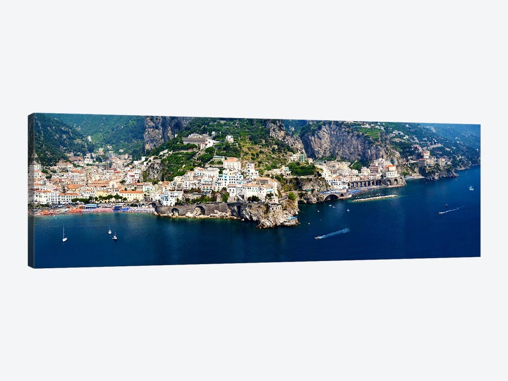 Aerial View, Amalfi Coast, Salerno, Campania, Italy by Panoramic Images 1-piece Art Print