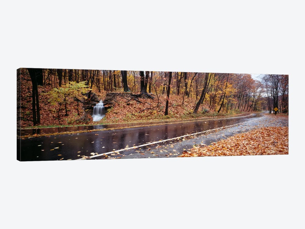 Roadside Waterfall, Euclid Creek Reservation, Euclid, Ohio, USA by Panoramic Images 1-piece Canvas Art