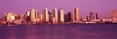 Buildings at the waterfront, San Diego, California, USA #4 by Panoramic Images canvas print