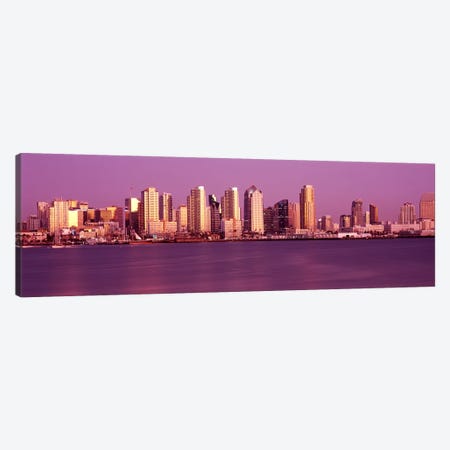 Buildings at the waterfront, San Diego, California, USA #4 Canvas Print #PIM8306} by Panoramic Images Canvas Print