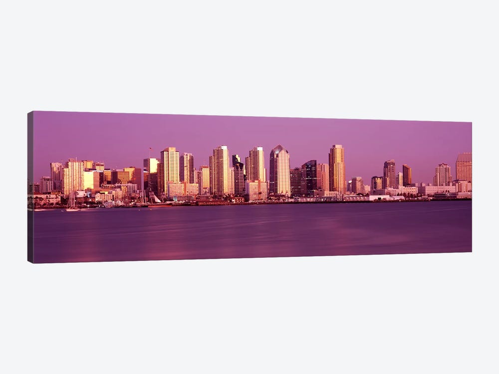 Buildings at the waterfront, San Diego, California, USA #4 by Panoramic Images 1-piece Canvas Print