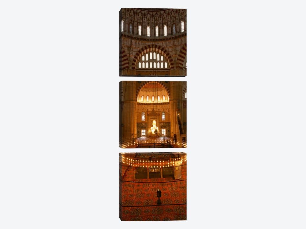 TurkeyEdirne, Selimiye Mosque by Panoramic Images 3-piece Canvas Wall Art