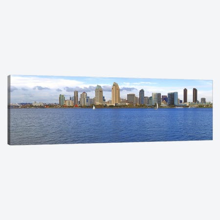 Buildings at the waterfront, San Diego, California, USA 2010 #9 Canvas Print #PIM8331} by Panoramic Images Canvas Print