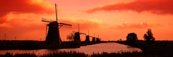 Watermills & Windmills: Windmills Holland Netherlands by Panoramic Images