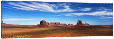 Monument Valley, Navajo Nation, Colorado Plateau, USA Canvas Art Print - Colorado Art