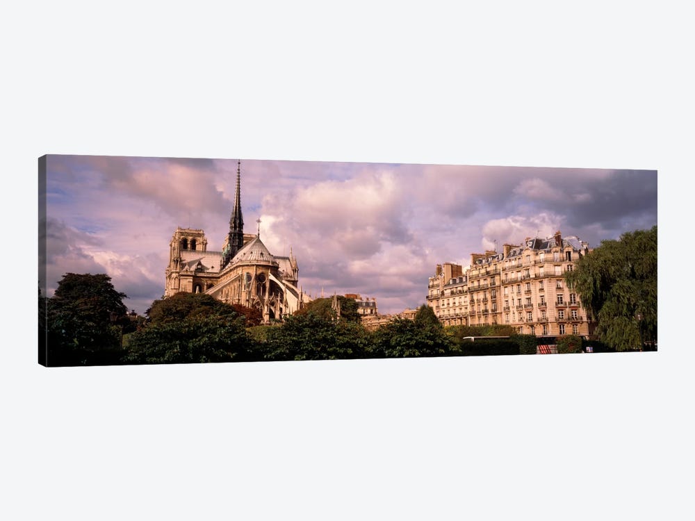 France, Paris, Notre Dame by Panoramic Images 1-piece Canvas Art Print