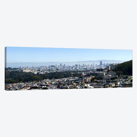 High Angle View of A CitySan Francisco, California, USA Canvas Print #PIM8419} by Panoramic Images Canvas Art