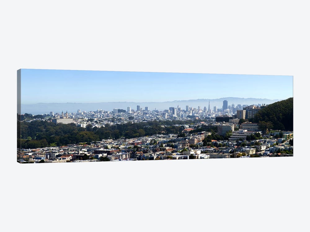 High Angle View of A CitySan Francisco, California, USA by Panoramic Images 1-piece Canvas Art
