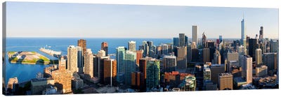 Buildings in a city, Chicago, Cook County, Illinois, USA 2010 Canvas Art Print - Chicago Skylines