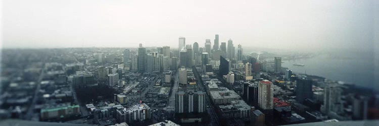 City viewed from the Space Needle, Queen Anne Hill, Seattle, Washington State, USA 2010