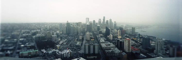 City viewed from the Space Needle, Queen Anne Hill, Seattle, Washington State, USA 2010 by Panoramic Images wall art