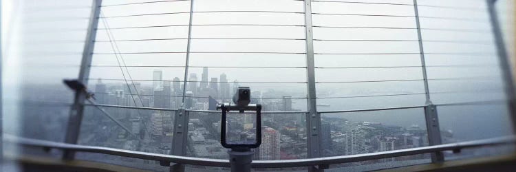 City viewed from the Space Needle, Queen Anne Hill, Seattle, Washington State, USA