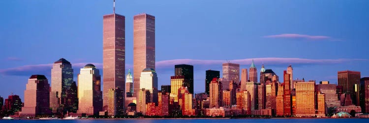 Skyscrapers in a city, Manhattan, New York City, New York State, USA