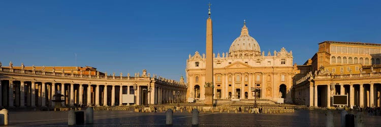 Sunlight falling on a basilica, St. Peter's Basilica, St. Peter's Square, Vatican city, Rome, Lazio, Italy