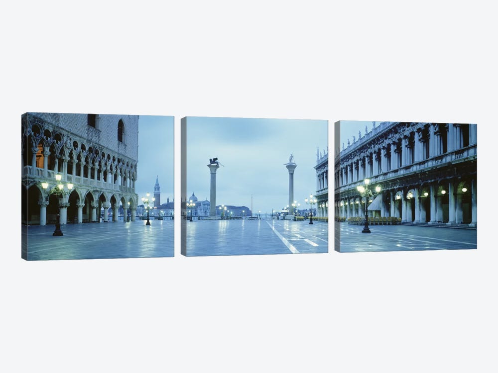 San Marco Square Veneto Venice Italy by Panoramic Images 3-piece Canvas Art