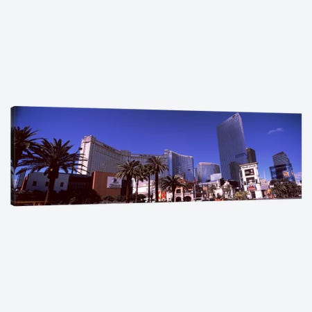 Low angle view of skyscrapers in a city, Citycenter, The Strip, Las Vegas, Nevada, USA Canvas Print #PIM8537} by Panoramic Images Canvas Art
