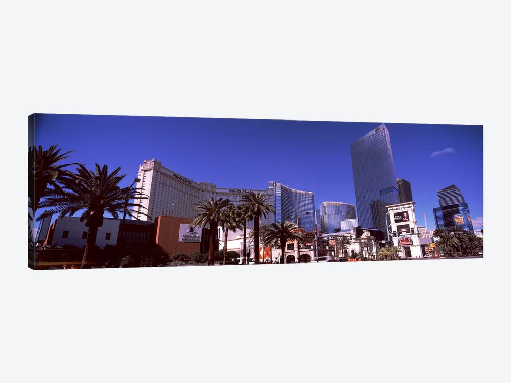 Low angle view of skyscrapers in a city, Citycenter, The Strip, Las Vegas, Nevada, USA by Panoramic Images 1-piece Art Print