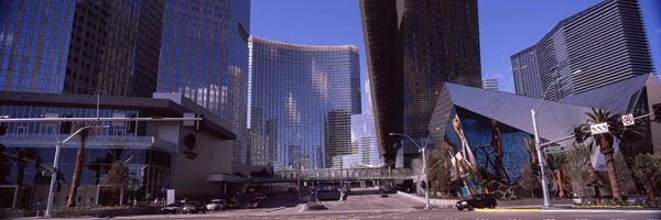 Las Vegas: Skyscrapers in a city, Citycenter, The Strip, Las Vegas, Nevada, USA 2010 by Panoramic Images