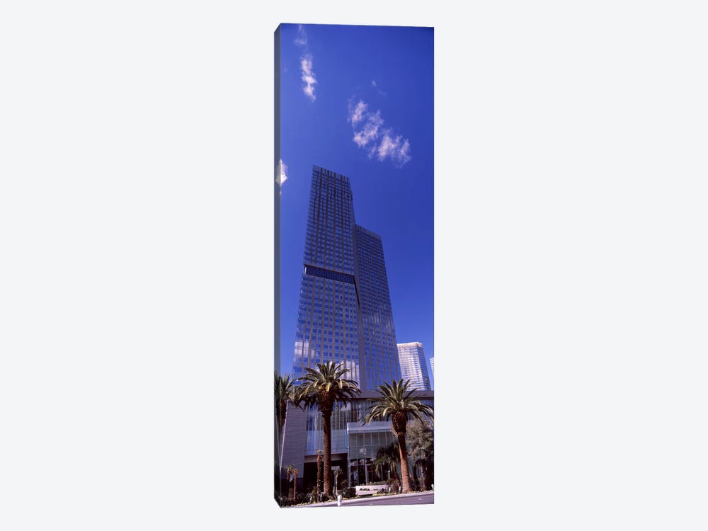 Low angle view of a skyscraper, Citycenter, The Strip, Las Vegas, Nevada, USA 2010 by Panoramic Images 1-piece Art Print