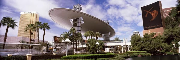 Nevada: Hotels in a city, Trump Hotel Las Vegas, Wynn Las Vegas, The Strip, Las Vegas, Nevada, USA by Panoramic Images