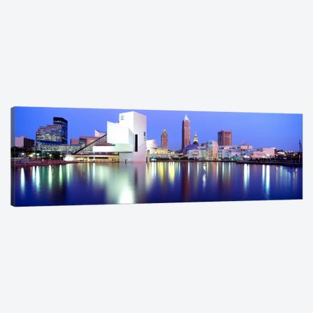 MuseumRock And Roll Hall of Fame, Cleveland, USA Canvas Print #PIM855} by Panoramic Images Canvas Wall Art